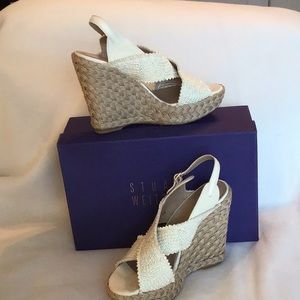 Beautiful white sandals